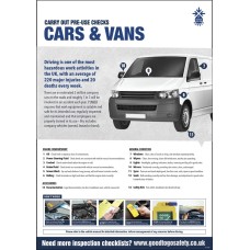 Fleet Vehicle (Car / Van) Poster - Visual Inspection Checklist