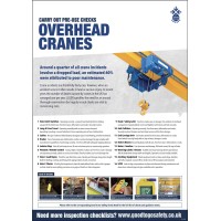 Overhead Crane Poster - Visual Inspection Checklist