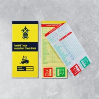 Forklift Inspection Books - 25 Checklists