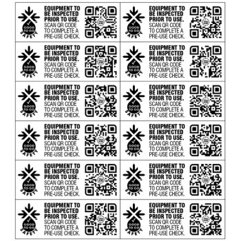 QR Code - 12 x Landscape