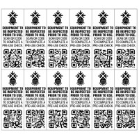 QR Code - 12 x Portrait