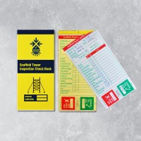 Scaffold Tower Inspection Books - 25 Checklists